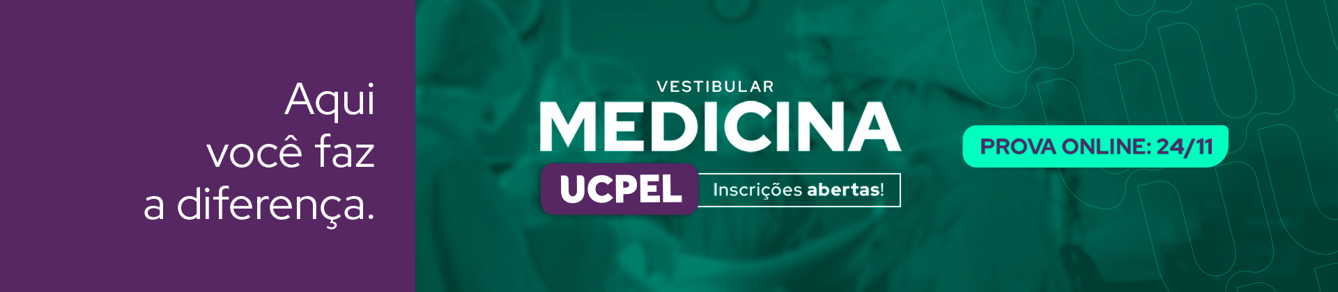 Vestibular Medicina UCPel 2025